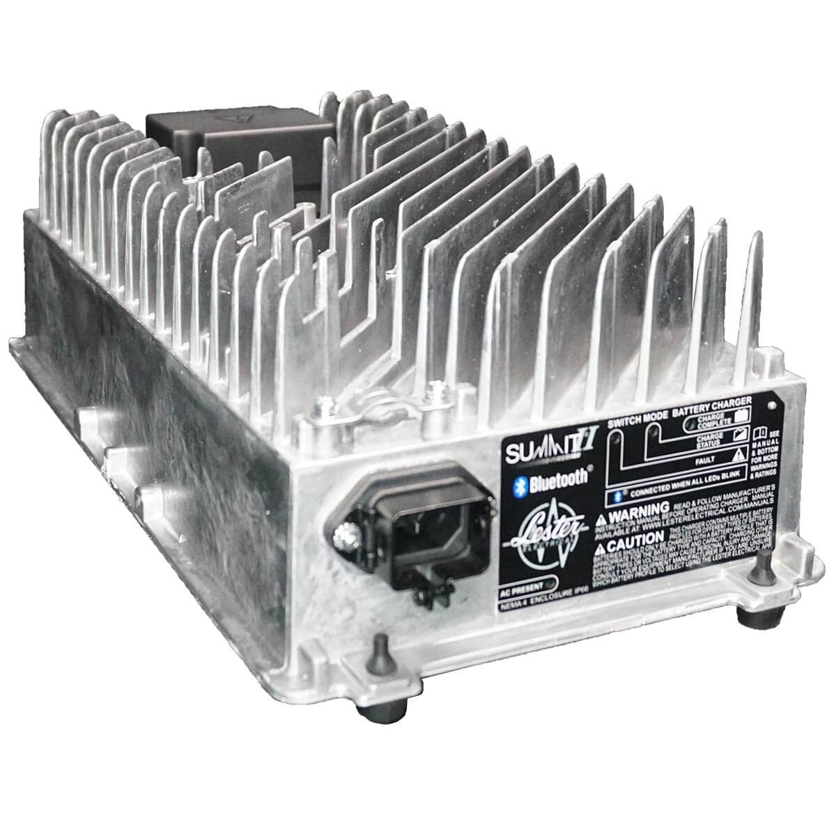 Top View: 1050W SUMMIT SERIES II - 24-48V switch mode (high frequency) industrial battery charger